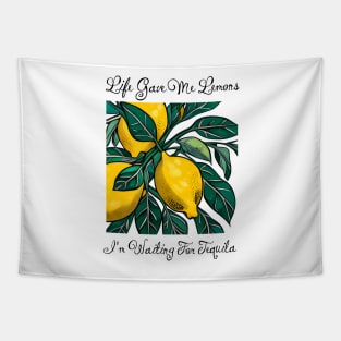 When Life Gives You Lemons Tapestry