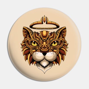 Ornamental cat Pin