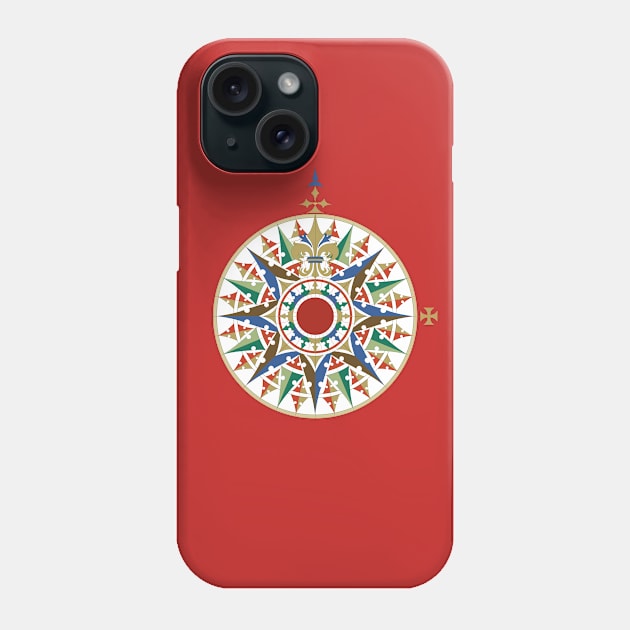 Compass Rose Phone Case by Culturesmith