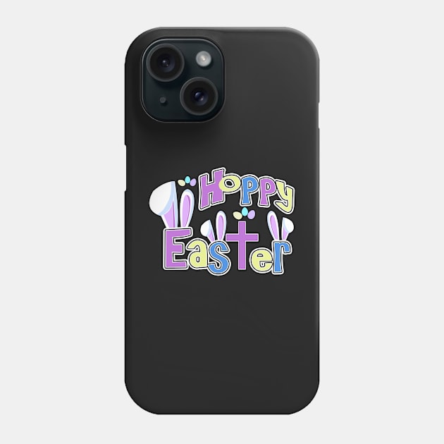 Easter Shirts Kids - Hoppy Easter Phone Case by 3QuartersToday