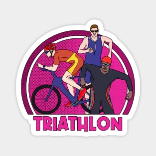 Triathlon Magnet