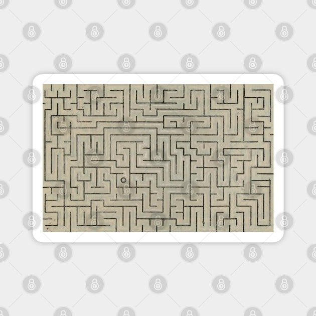 Labyrinth: I'm looking for the exit! Magnet by Marccelus