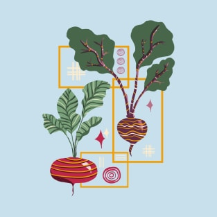 Roots - veggies with stripes T-Shirt