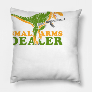 Small Arms Dealer Pillow