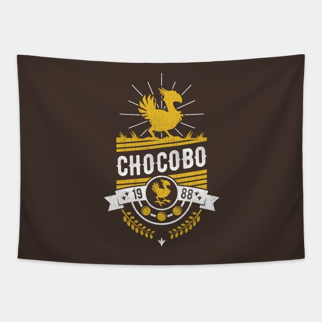 Chocobo Tapestry by Alundrart