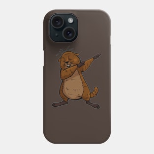 Groundhog Dabbing Dance In The Underground Phone Case