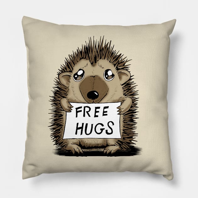 Free Hugs Pillow by jonasssantos