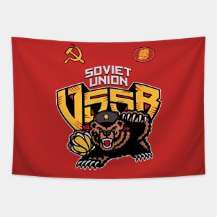 SOVIET UNION BASKETBALL TEAM Tapestry