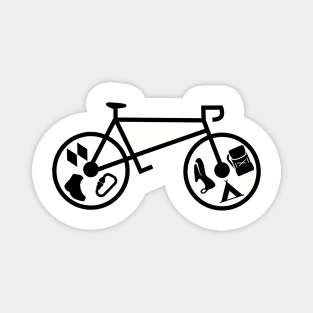 Adventure Bike Magnet