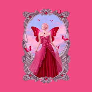 Ruby Birthstone Fairy T-Shirt