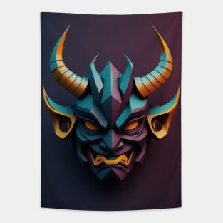 oni mask Tapestry