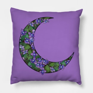 Violet moon Pillow