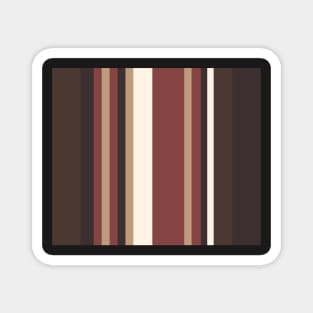 Exotic Vertical Stripes Magnet