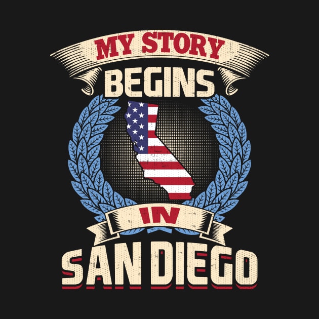 San Diego California Tshirt for Men, Women, & Kids by bamalife