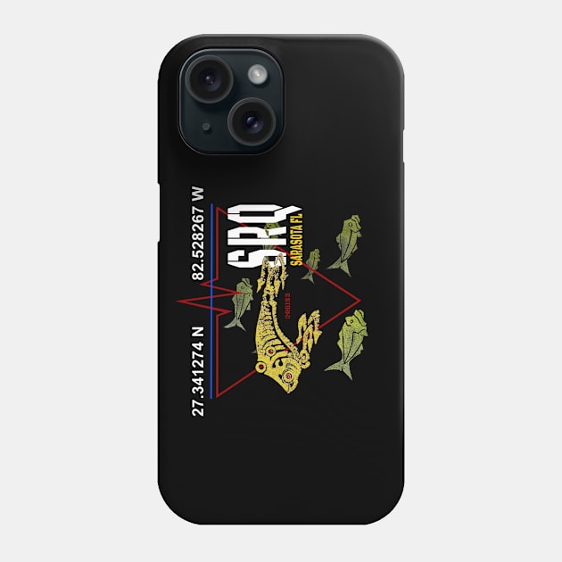 Sarasota Florida Heartbeat Phone Case by The Witness