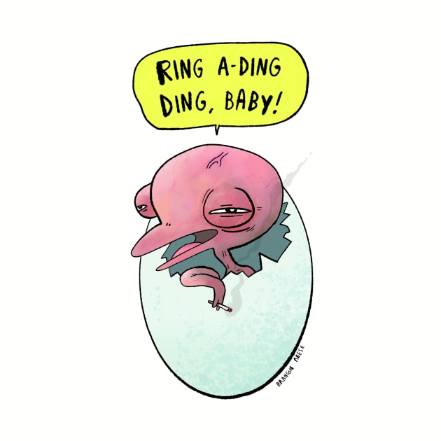 Ring A-Ding Ding Baby Bird by bransonreese