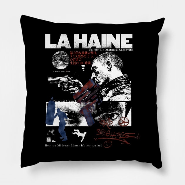 La Haine Pillow by Chairrera