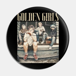 RETRO GOLDEN GIRLS PUNK Pin