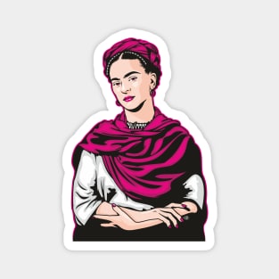 Frida Kahlo Magnet