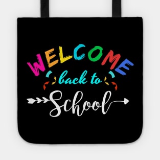 Welcome Back To School Funny Teacher Love Tote