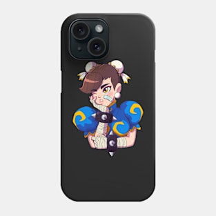 Chun Li, ready to fight Phone Case