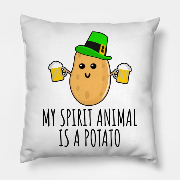 My Spirit Animal Is A Potato Pillow by LunaMay