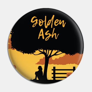 Golden Ash Cover Pin