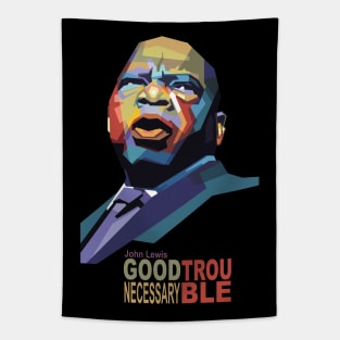 John Lewis Good Trouble Tapestry