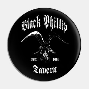 Black Phillip Tavern Pin