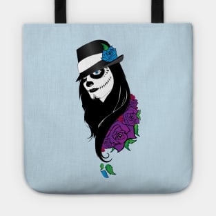 Sugar Skull Art Tote