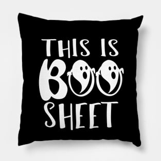 This Is Boo Sheet - Halloween Boo Boo Sheet Ghost Costume Pillow