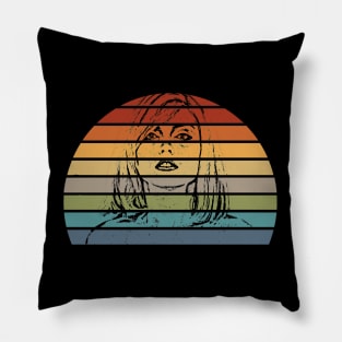 Blondie Retro//Sun Model Pillow