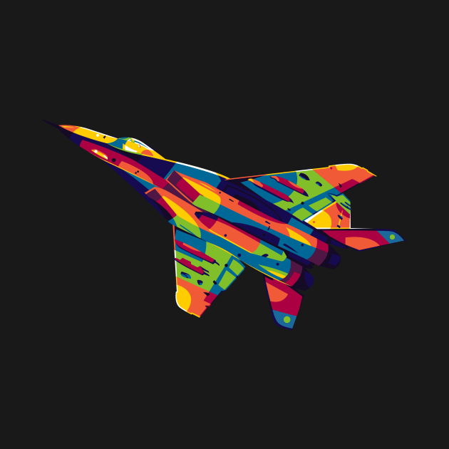 MiG-29A Flying by wpaprint