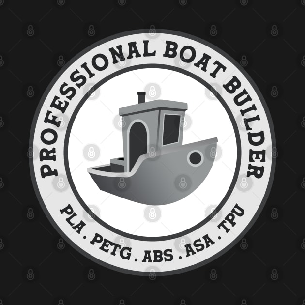 3D Printing Benchy Professional Boat Builder by PCB1981