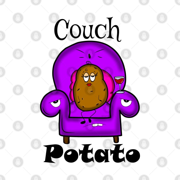 Couch Potato (Tater) by DitzyDonutsDesigns