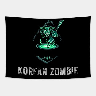 Korean Zombie Tapestry