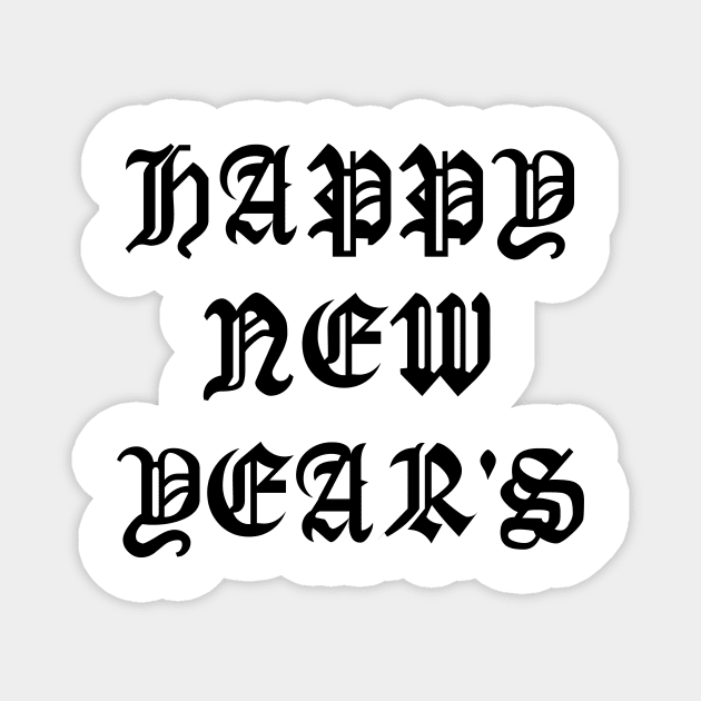 happy new year 2022  #31 Magnet by Medotshirt