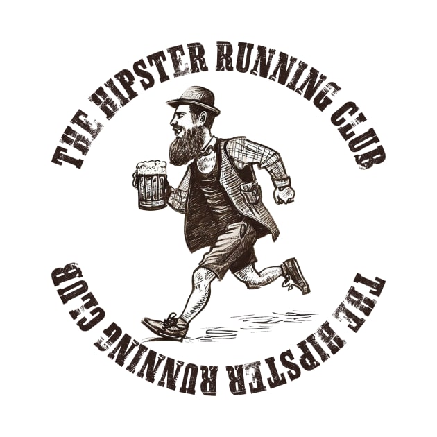 The Hipster Running Club by Pickledjo