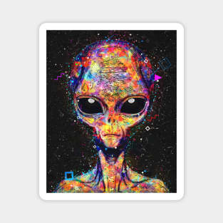 geometric alien Magnet