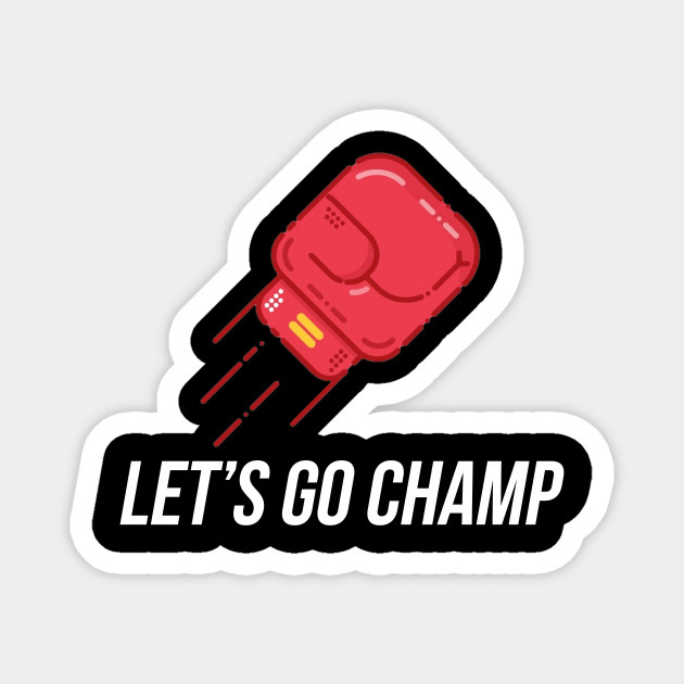 Lets go champ merch online