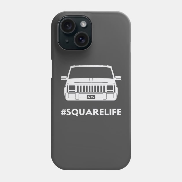 Jeep XJ #squarelife Phone Case by Grizzlynaut