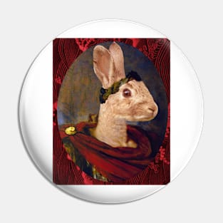 Hail Bunny Caesar Pin