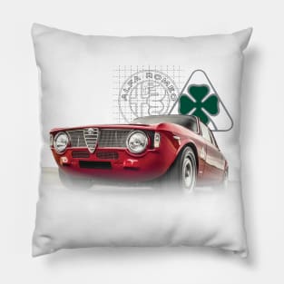Alfa Romeo Quadrifoglio 105 GTA Coupe Pillow
