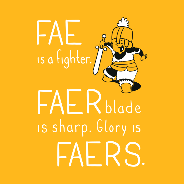 Pronoun Fighter, Fae by MaatCrook