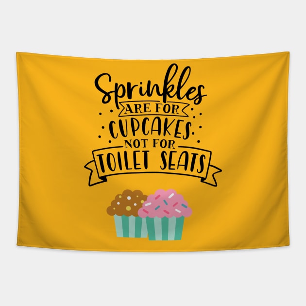 Sprinkles are for cupcakes Tapestry by Imutobi