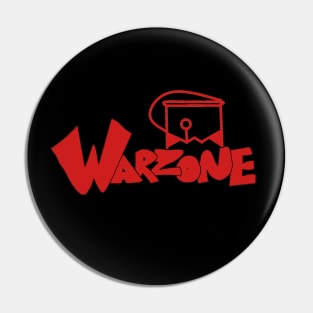 WARZONE Text Logo Pin