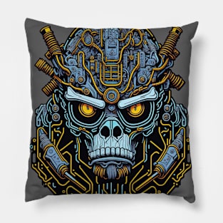 Techno Apes S03 D61 Pillow