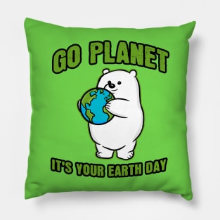 Go Planet It's Your Birthday Pillow