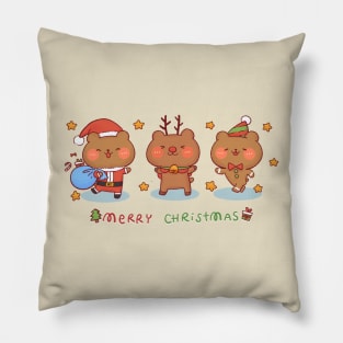 Beary Christmas! Pillow