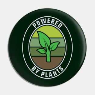 Powered by Plants Pin
